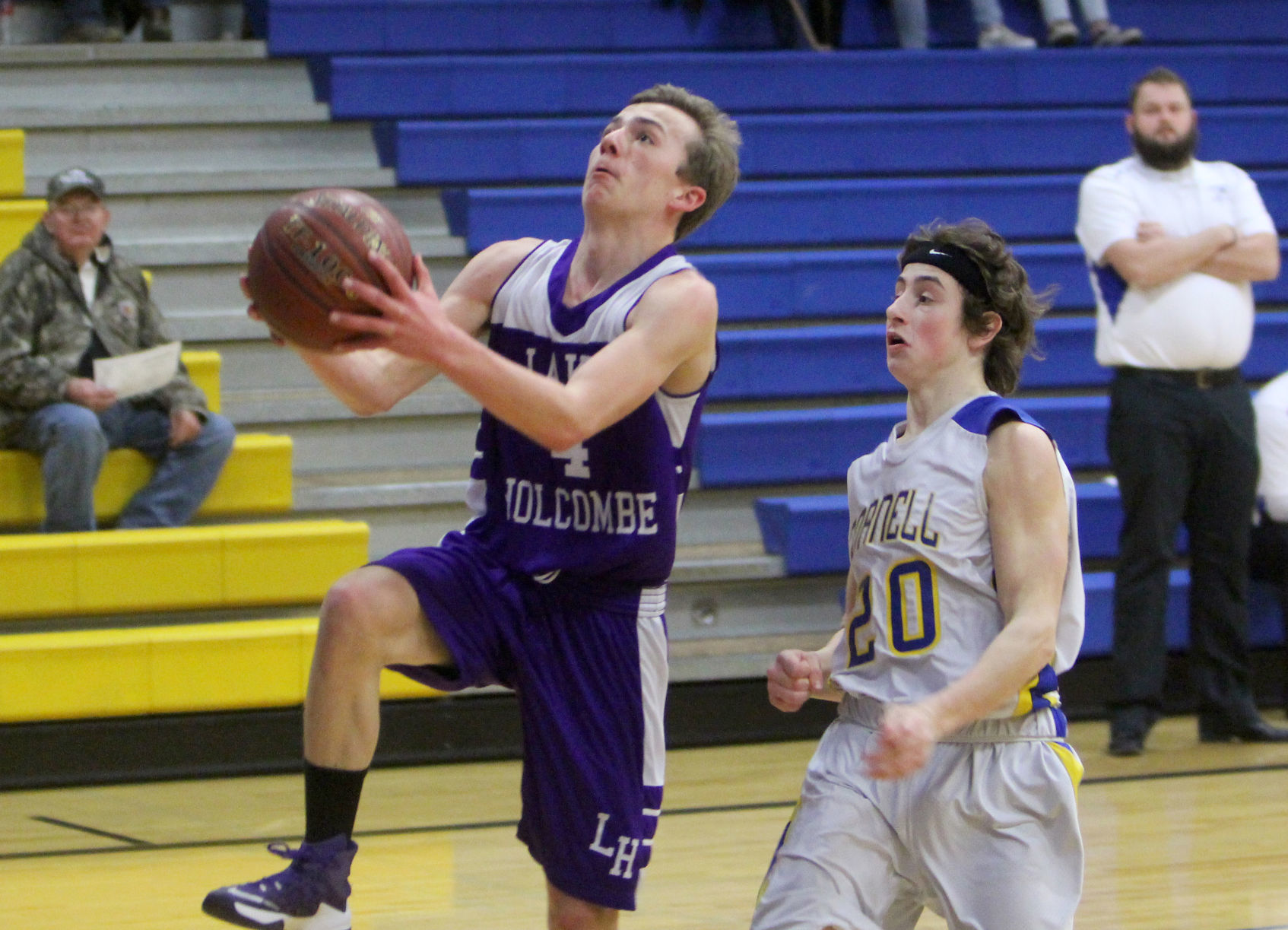 Lake Holcombe at Cornell boys basketball 1-10-19